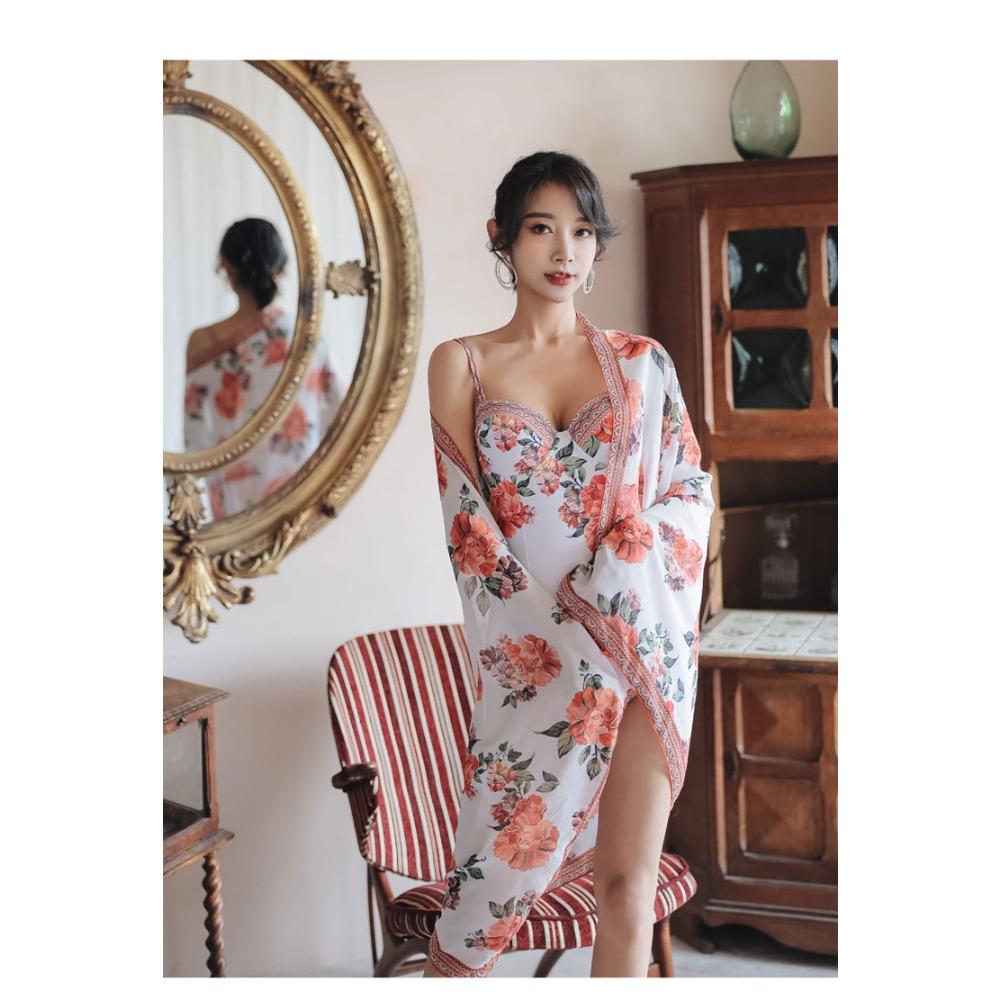 Цельный купальник юбка плоский угол консервативный тонкий живот маленькая грудь сборка бикини весенний купальник