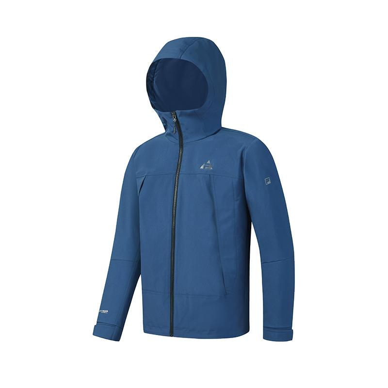 FILA EXPLORE Jackets Men's Badge Blue Hooded Moderate Other A11M617702FDB
