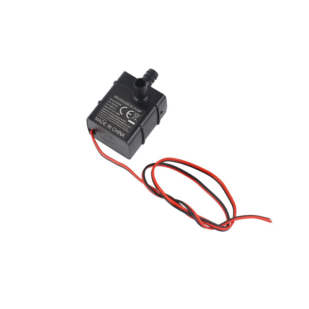 Decdeal -quiet 12V 4.8W Brushless Water Oil Pump Waterproof Submersible Fountain Aquarium Circulating 300LCelsiusH Lift 300cm