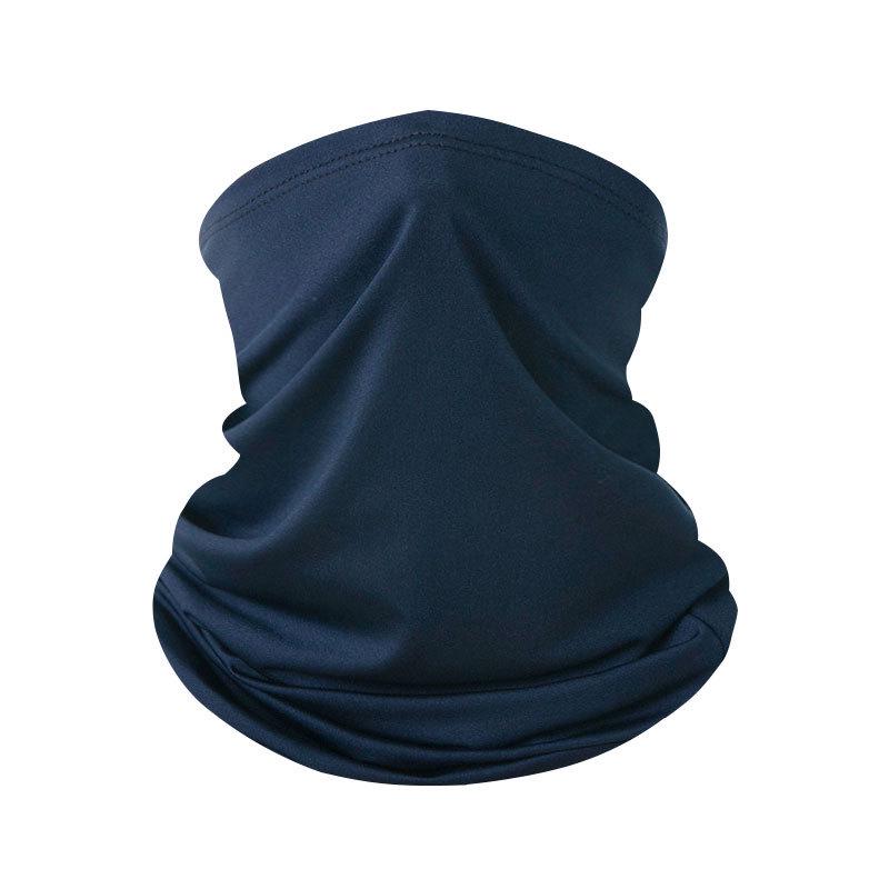 Summer Ice Silk Sunscreen Neck Gaiter: Breathable, Quick-Drying, Multifunctional Headscarf and Cycling Face Mask for Sun Protection