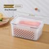 Wanmeng Airtight Rectangular Transparent Food Storage Container with Lid