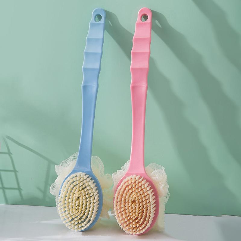 2 в 1 длинная ручка щетка для ванны мягкая щетка для ванны мяч для ванны щетка для ванны с щетиной цветок артефакт с банным поясом