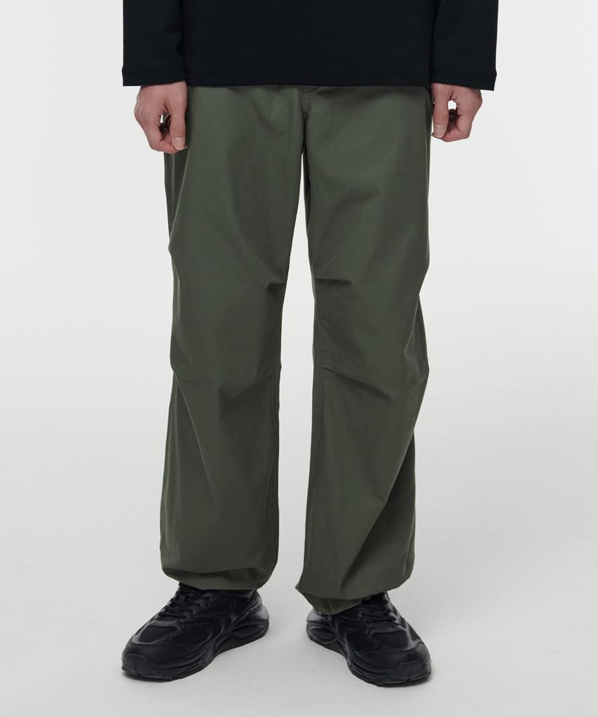 MUSINSA STANDARD Cotton Parachute Pants [Khaki]
