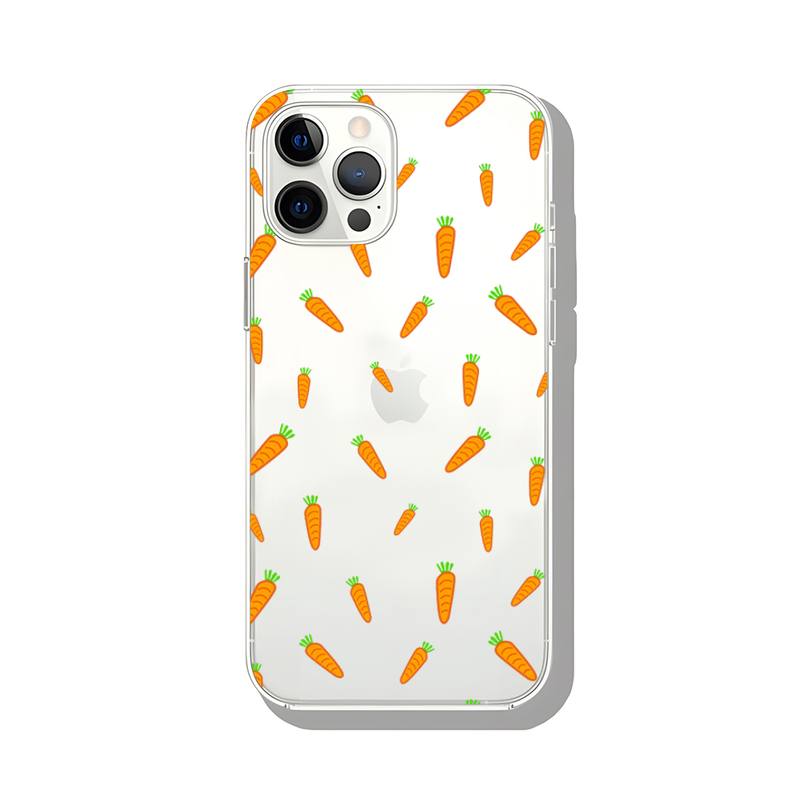 Милый Чехол-Морковка для Телефона Прозрачный Fundas для Iphone 14 11 12 13 Мини Про Макс Se 5 6 6 С 7 8 Плюс Xr X Xs Ударопрочный Задний Чехол