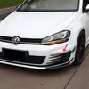 For VW Golf 7 MK7 GTI GTD 2012-2017 Front Bumper Side Air Vent Trim Fog Light Intake Frame Grille Splitter Spoiler Lip Canard