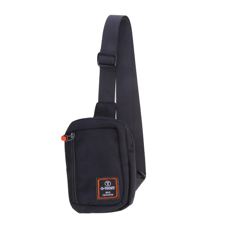Мужская нагрудная сумка, новая модная повседневная спортивная сумка через плечо из ткани Оксфорд, нагрудная сумка