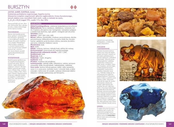 Atlas Naturalnych Kamieni Szlachetnych I Ozdobnych 120 Minerałów I Skał Tw
