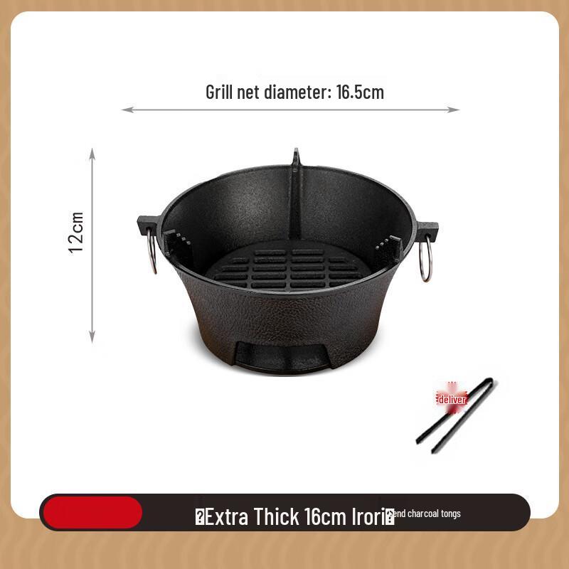 Cast Iron Charcoal Stove