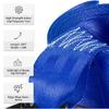 Trailer Winch Strap with Hook, 1.5in 16ft Heavy Duty Boat Winch Strap with 4500lbs Break Strength for Towing Vehicles, Boats, Trailer, Towing (Blue)