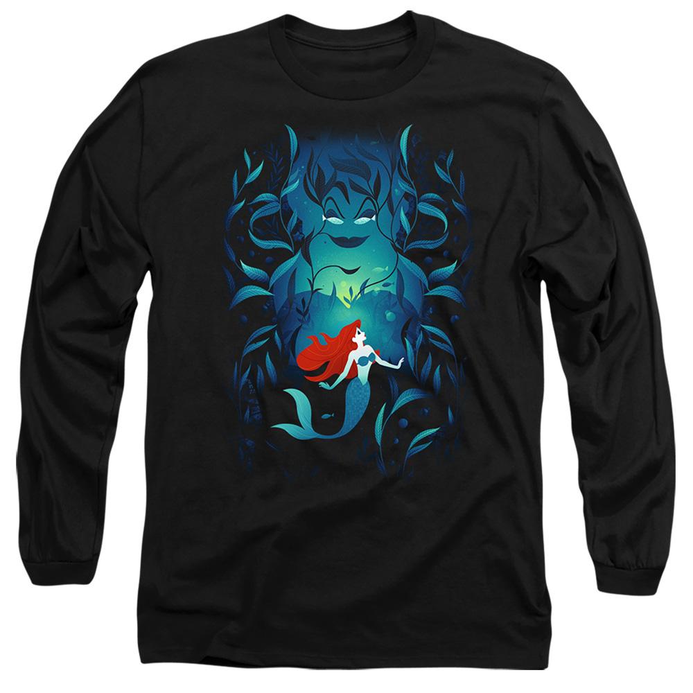 The Little Mermaid Унисекс футболка для взрослых Урсула и Ариэль