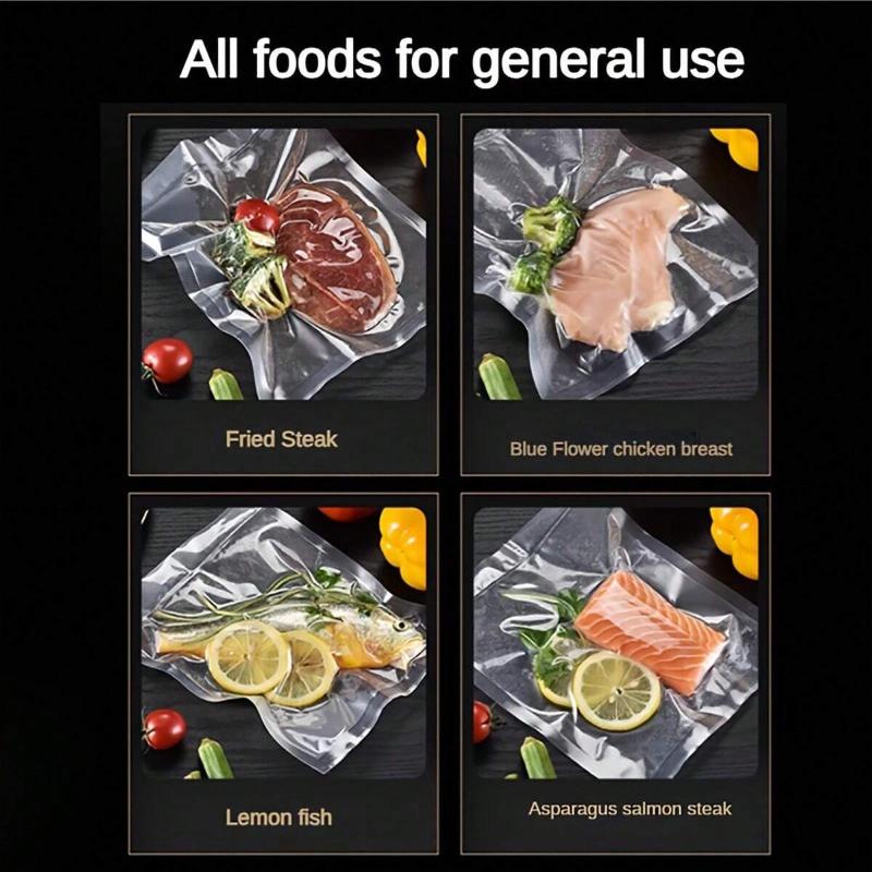 Машина для вакуумной запайки Машина для консервирования пищевых продуктов Маленькая вакуумная машина Полностью автоматическая машина для запечатывания пластика