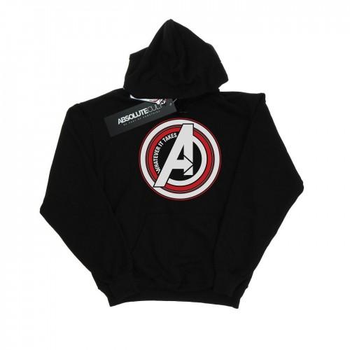 Marvel Mens Avengers Endgame Whatever It Takes Symbol Hoodie