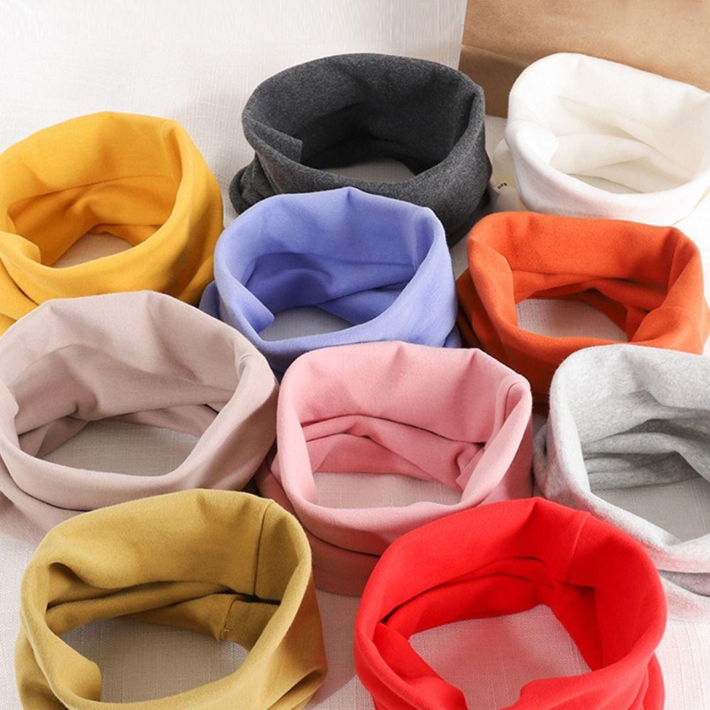 Хлопковая спортивная бандана однотонный велосипедный шарф ветрозащитный головной убор утеплитель для шеи бег