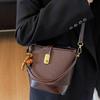 This Year, the Popular Small Bag Women's Bag 2025 New Autumn and Winter Messenger Bag Premium Matte Retro Portable Bucket Bag