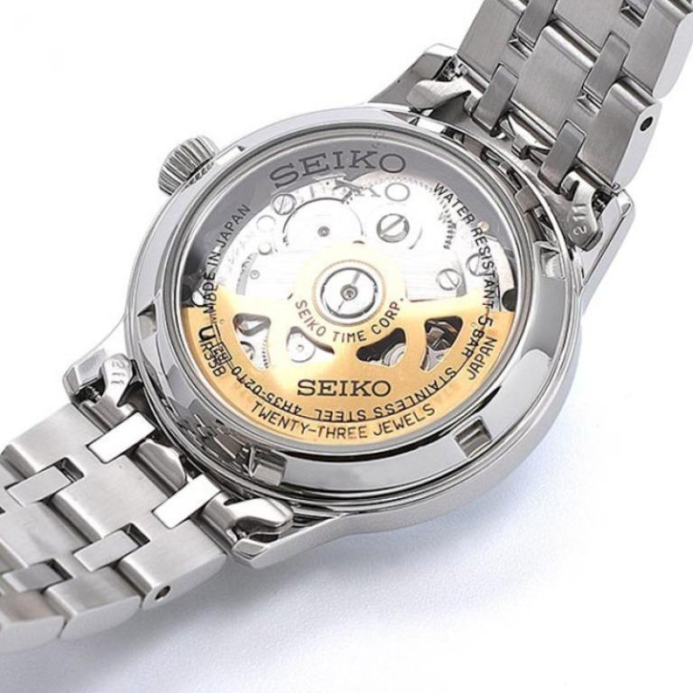 Seiko Presage Cocktail Time Mechanical 33.8 Mm Dial Ladie’s Watch SRP841J1
