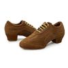 Women's Latin Closed Lacing Salsa Tango Bachata Modern Jazz Ballroom Performance Training Shoes