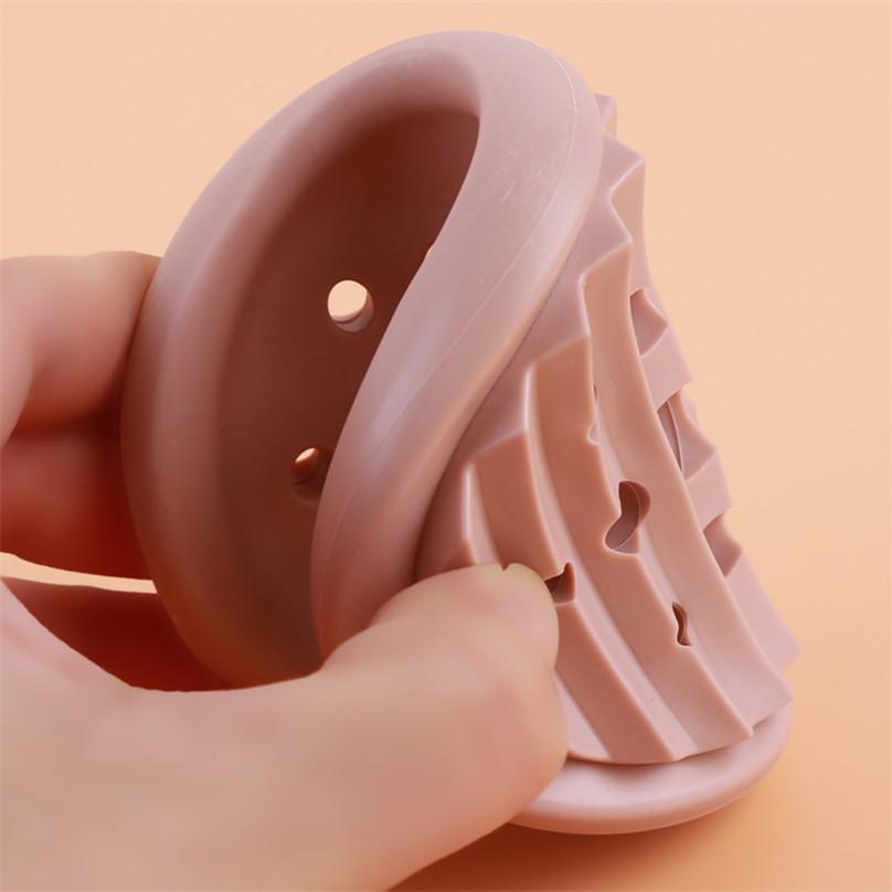 Мыльница со сливными отверстиями, ванная комната, силиконовый контейнер для хранения, подходит для мыла, зубных щеток, современный минималистичный поднос