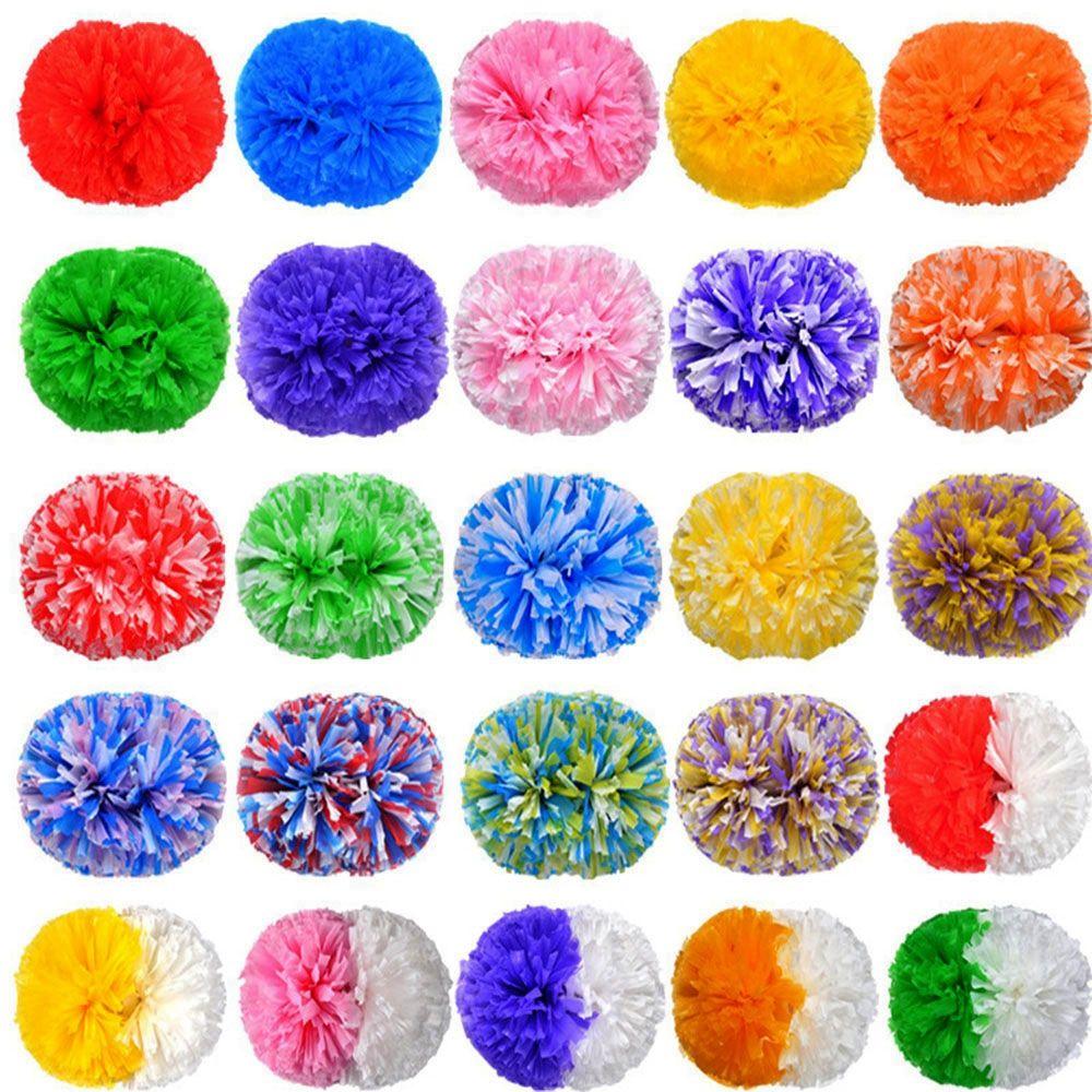 Цветочный чирлидер с помпонами для клуба, спортивные принадлежности, черлидинг, аплодисменты, танцевальная вечеринка, декоратор