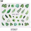 Puntos Nail Art Manicure Decor 3D DIY Leaf Rose Flower Animals Adhesive Stickers Decal