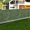 Ivy Privacy Fence, 1500 x 2490 mm Artificial Green Wall Screen, Greenery Ivy Fence with Strengthened Joint, Faux Hedges Vine Leaf Decoration for