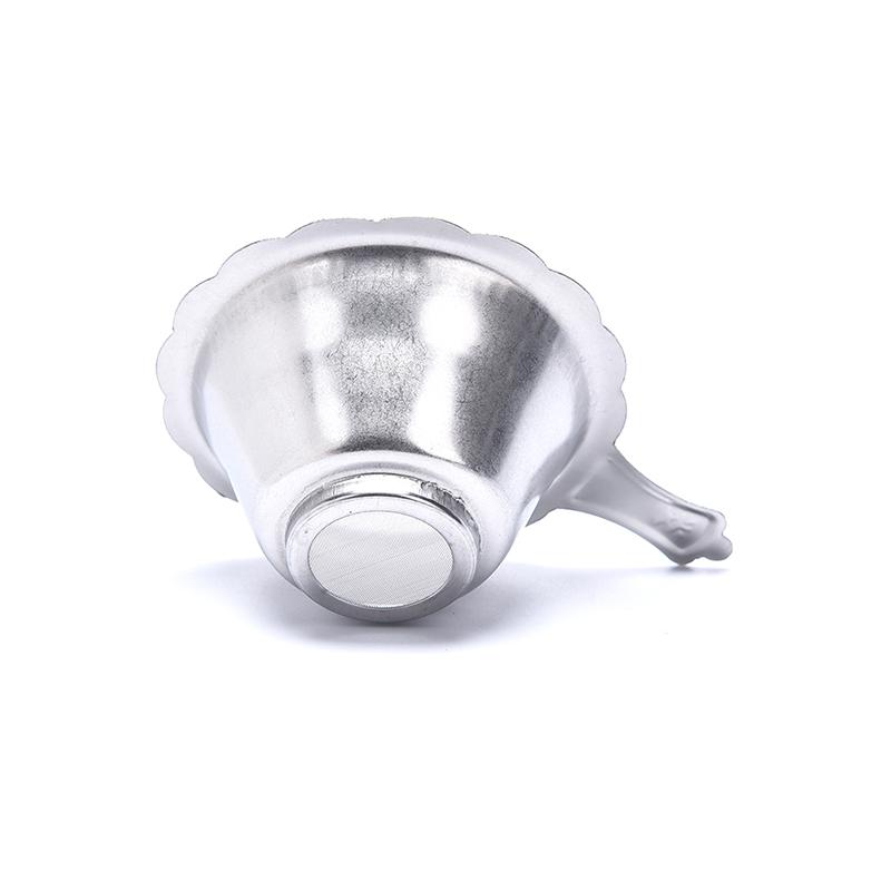 1 шт. многоразовая корзина для заваривания чая из нержавеющей стали с мелкой сеткой фильтры для заваривания чая