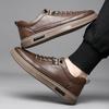 Fashion 2024 Spring Summer Cowhide Shoes for Men Casual Soft Sole Fashion Driving Shoes Male Fashion Casual Designer Sneakers Man