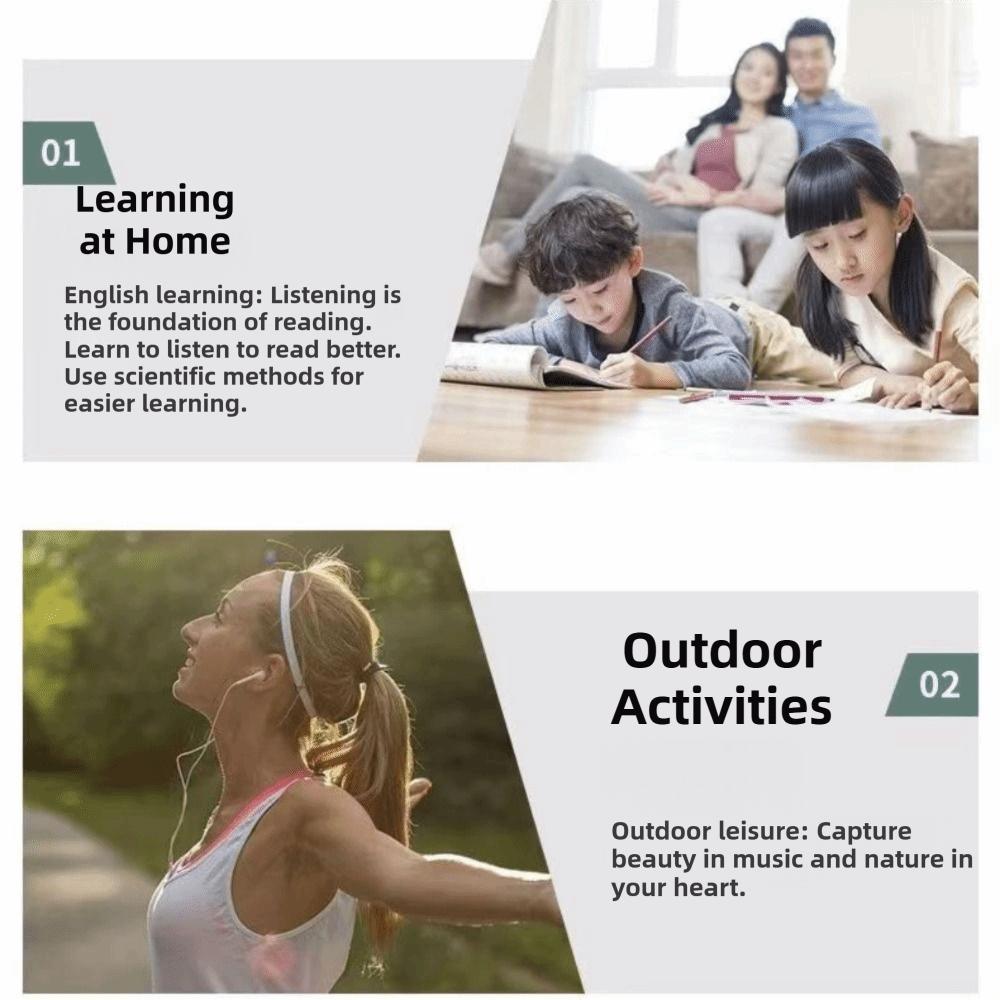 High Quality Sound Portable CD Player USB Port Music Player Bluetooth Player Intelligent Learning