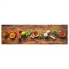 Tapis de cuisine - vidaXL - 45x150 cm - Impression d'épices - Lavable - Antidérapant