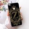 Clear For Huawei P8 Lite 2017 Case Luxury Crown Fashion A-Z Letters 2D Flat Pattern Soft Casing For Huawei PRA-LA1 PRA-LX1 Cover