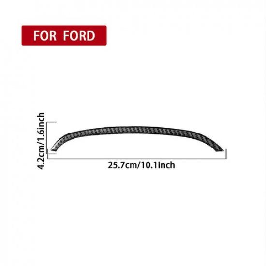 For Ford F-150 Raptor 09-14 Real Carbon Fiber Dashboard Panel Decor Strip Trim