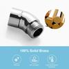 135 Degrees Shower Head Elbow Adapter Copper Adjust Bend Angle New Arm Angle Adapter