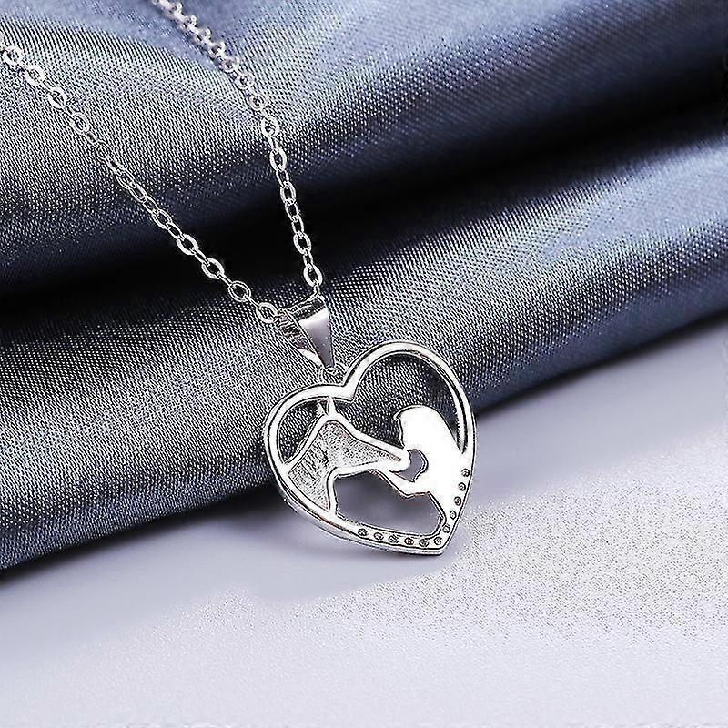 Girl And Horse Necklace For Girls Sterling Silver Horse Jewellery Horse Gifts With Gift Box