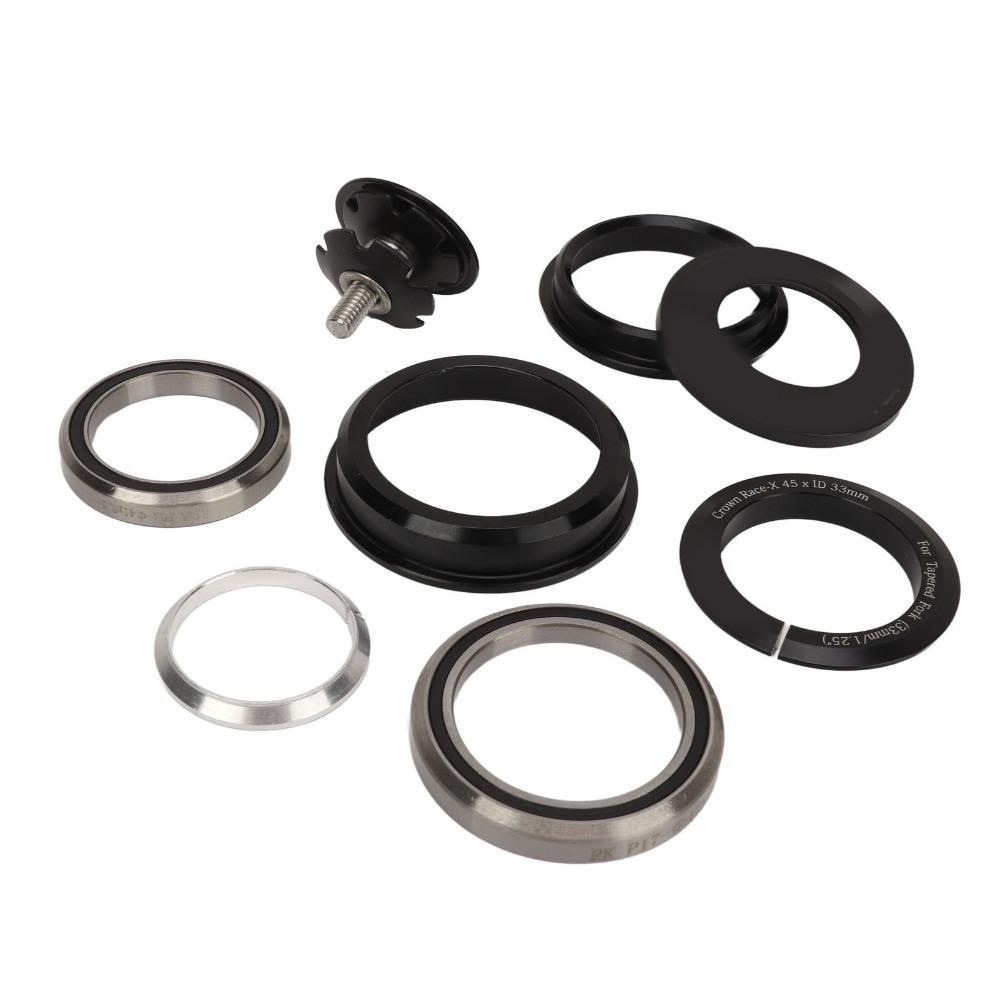 CNC Machined Bicycle Front Fork Bowl Set Bike Headset Kit  Bike Front Fork Installation