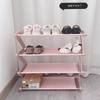 Простой шкаф для хранения обуви, хранение обувных коробок, многослойная сборка, Z-образная обувница, складная обувница, маленькая обувница