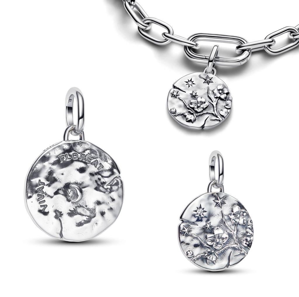 Новый подлинный подвеска-шарм Dangle Charm, совместимый с браслетами Me, идеально подходит для женщин, медь, Роскошный женский, Браслеты, Изящные украшения