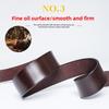 Smooth Buckle Belt Men's Decoration with Jeans Frosted Leather Four Seasons Letter S Two-Color Buckle Belt