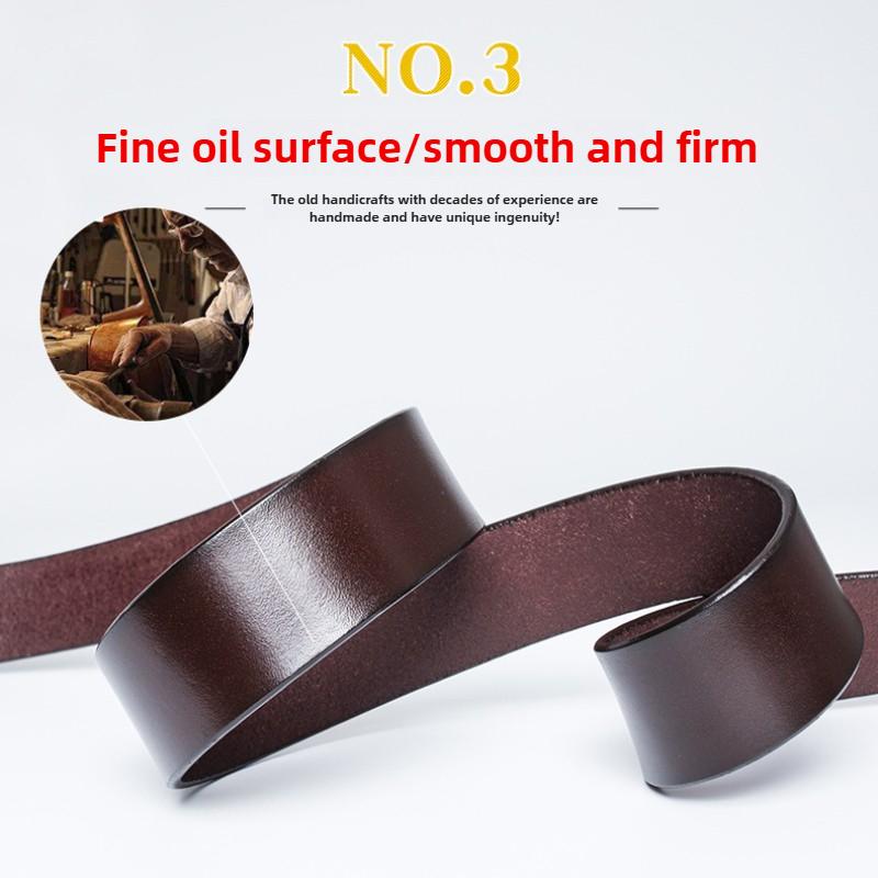 Smooth Buckle Belt Men's Decoration with Jeans Frosted Leather Four Seasons Letter S Two-Color Buckle Belt
