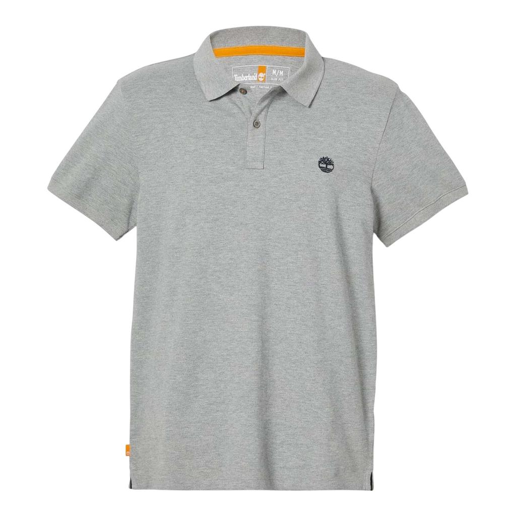 Timberland Mens Oyster River Logo Short-Sleeved Polo Shirt