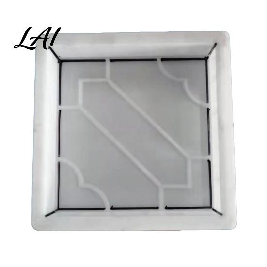 Handmade Pathway Paver Garden Stepping Stone Mold Reusable Concrete Personalized Decoration DIY Cement Pavement Mould for Patio Backyard Walkway
