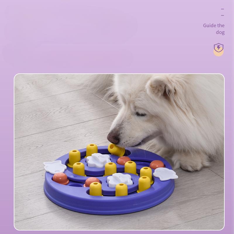 Puzzle Toys for Dogs, Interactive Slow Feeder, Puppy Booster, IQ Food Dispenser, Slow Eating, Non-slip Bowl, Pet, Cat and Dog Training Game