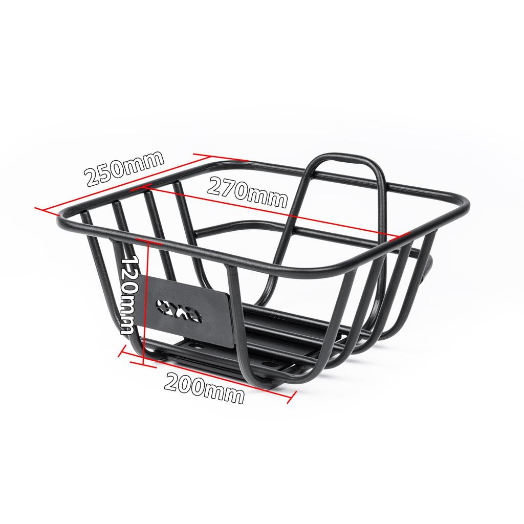 Передний багажник Nextstage для Super Cub, Cross Cub (50, 110), Передняя корзина, Корзина для мотоцикла, Черный металл, Прочная, Интегрированная, Багажник, Внешний