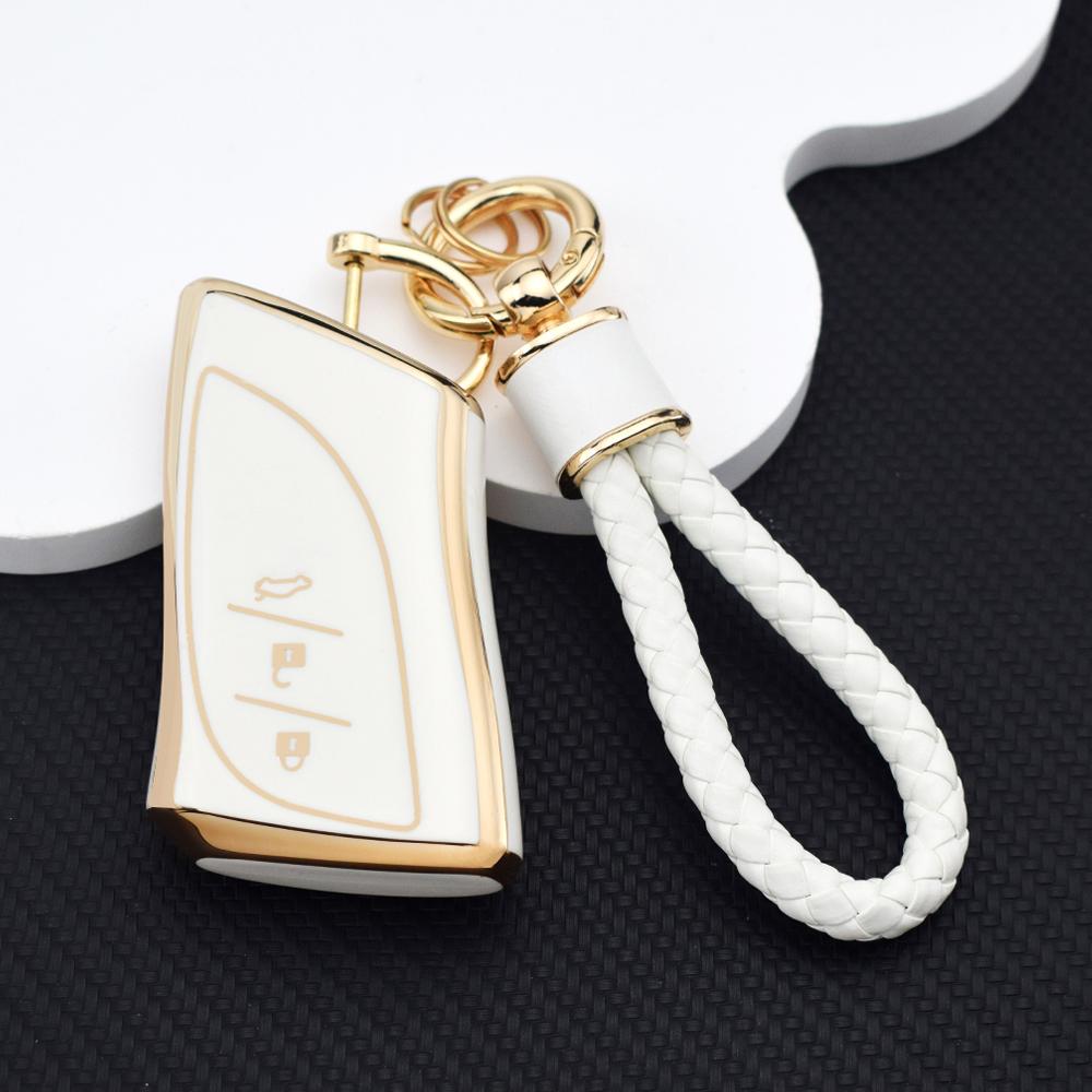 Anti-scratch Fob Key Case Cover for Lexus ES 200 260h 300h 350h RX 350h 450h NX 300h LX GX UX200 IS RC LS 450h Car Accessories
