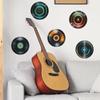 Fun-f74 Музыкальные пластинки Гостиная Спальня Домашний фон Ландшафтный дизайн Декоративные настенные наклейки