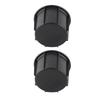 2Pcs Center Console Cup Holder Insert ABS 55616‑35010 Replacement for FJ Cruiser 2007‑2014