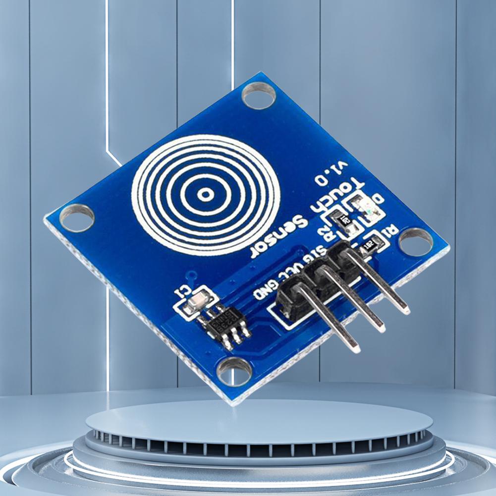 Цифровой сенсорный модуль AU TTP223, емкостный сенсорный кнопочный модуль 2-5,5 В постоянного тока