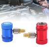 Professional Quick Couplers Air Conditioner Service Port Adapter Fit for R1234yf Refrigerants