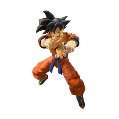 SHFiguarts Dragon Ball Сон Гоку - Сайян, выросший на Земле - Приблизительно. 140 мм ABS&PVC окрашенная подвижная фигурка