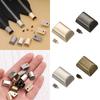 Metal Sewing Buckles Accessories Leather Hardware Tail Plug Head Zipper Stopper Zippers Tail Clip