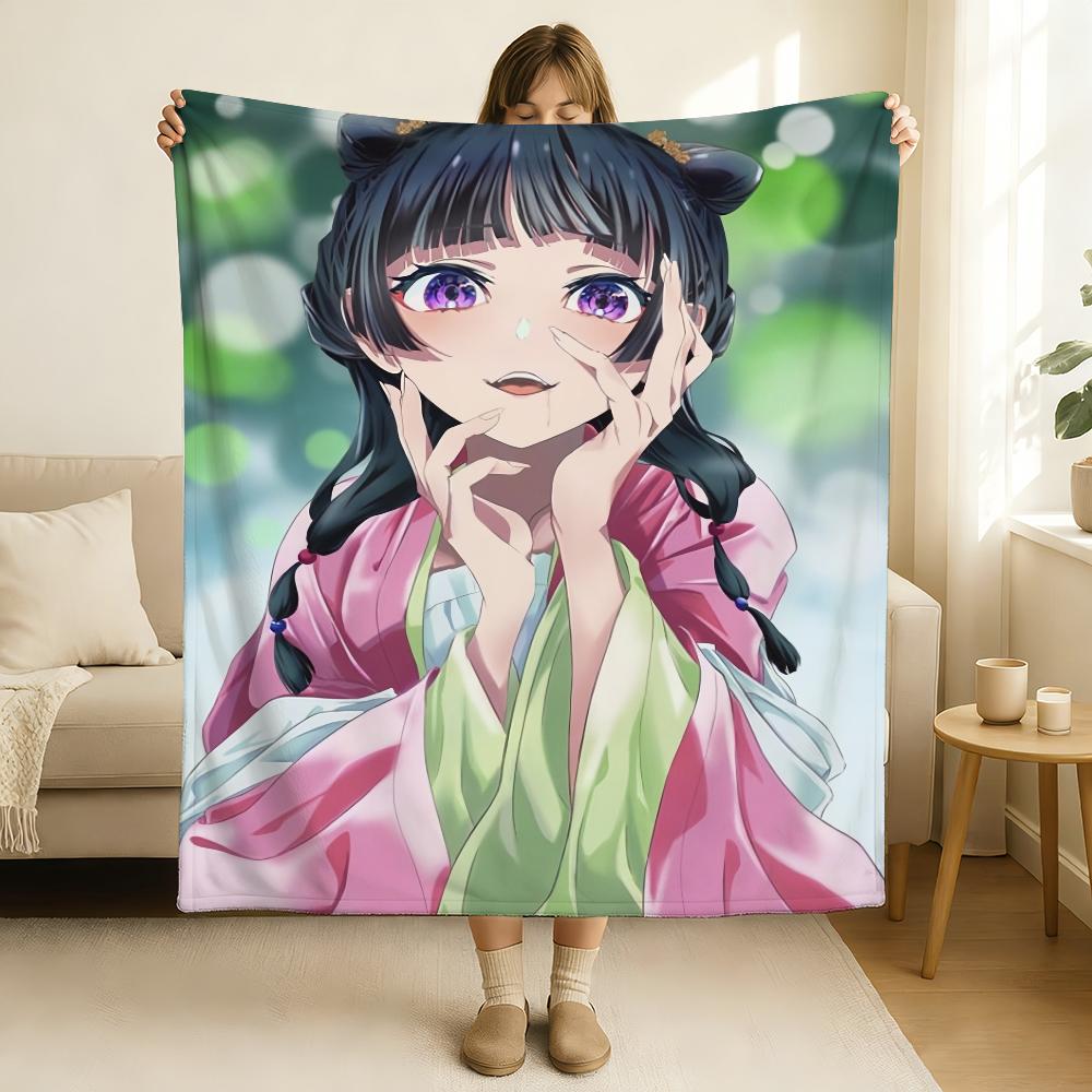 Anime The Apothecary Diaries Blanket Soft and Skin Friendly For Couch Bed Napping Bedspread All Seasons Comforter