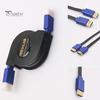 Выдвижной высокоскоростной кабель HDMI, совместимый, штекер-штекер для цифровой камеры, планшетного ПК